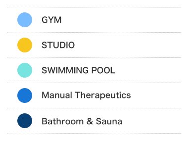 GYM STUDIO SWIMMING POOL Manual Therapeutics Bathroom & Sauna